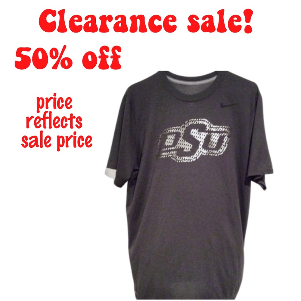 NWOT Nike OSU Cowboys Dri Fit Go Pokes!